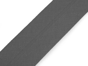 Premium Folded Cotton Bias Binding Tape (40mm) - High-Quality Czech Sewing Trim for Garments and Home Textiles