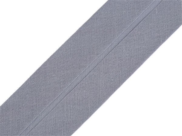 Premium Folded Cotton Bias Binding Tape (40mm) - High-Quality Czech Sewing Trim for Garments and Home Textiles