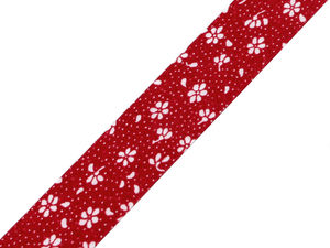 Premium Patterned Cotton Bias Binding Tape - 20mm Folded (10mm Finished Width) for Sewing & Haberdashery