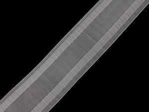 Universal Transparent Curtain Heading Tape (80mm) – Premium Multi-Pleat Header with Hook Eyelets for Curtains & Drapes