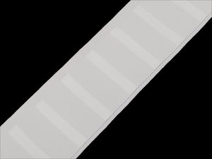 Premium Curtain Heading Tape (75mm) - White Drapery Ruching Ribbon with Dual-Gather Hook Loops