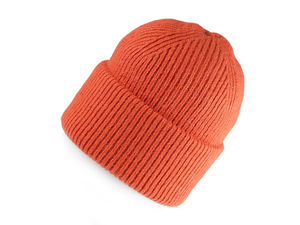 Women's Premium Angora Wool Blend Winter Hat - Ribbed Knit Beanie with Subtle Lurex Shimmer