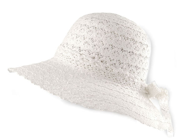 Women's Elegant Summer Cotton Lace Sun Hat - Breathable Lightweight Beach & Travel Hat