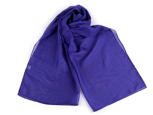 Elegant Lightweight Summer Scarf & Shawl - Translucent Solid Color Fashion Wrap, 45x150 cm