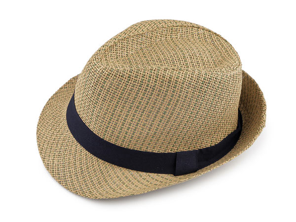 Men's Premium Straw Summer Hat - Breathable Burlap Sun Hat with Elegant Band