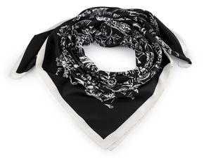 Premium Large Satin Square Scarf (90x90 cm) - Silk-Feel Elegant Shawl & Head Scarf