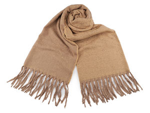 Premium Oversized Reversible Winter Scarf & Fringe Plaid Wrap (60x195 cm)
