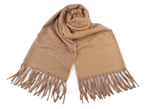 Premium Oversized Reversible Winter Scarf & Fringe Plaid Wrap (60x195 cm)