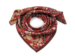 Premium Reversible Square Scarf – Elegant Double-Sided Neck Scarf (65x65 cm)