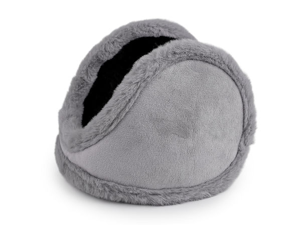 Premium Unisex Faux Fur Behind-the-Head Earmuffs - Ultra-Soft Winter Ear Warmers