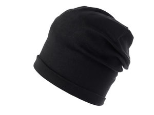 Women's Premium Slouchy Cotton Beanie - Elastic Knit Casual Hat for Autumn and Outdoor Activities