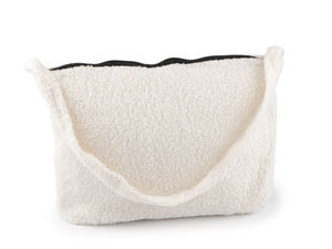 Teddy Faux Lamb Fur Large Handbag - Premium Cozy Shoulder Bag & Tote (39x29 cm)