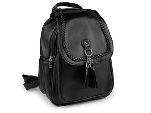 Elegant Women's Minimalist City Backpack - Spacious Daily Travel Fashion Handbag, 33x37 cm