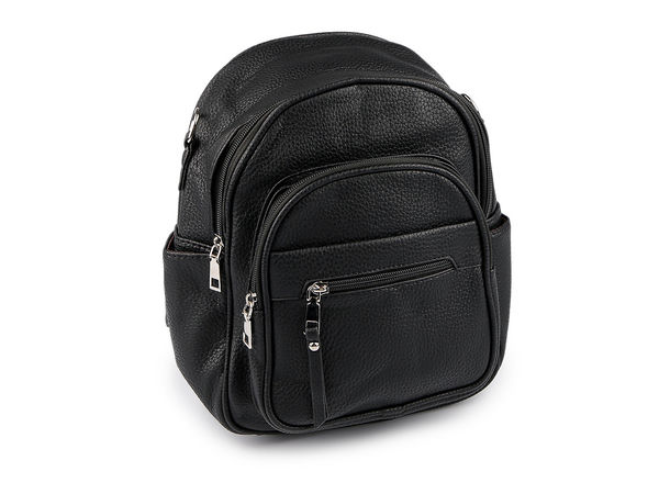 Elegant Women's Compact City Backpack - Multi-Pocket Daily Travel Daypack (23x26 cm)