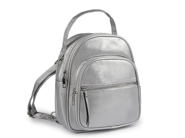 Women's Premium 2-in-1 Convertible Backpack & Crossbody Bag | Elegant Urban Handbag (21 x 24 cm)