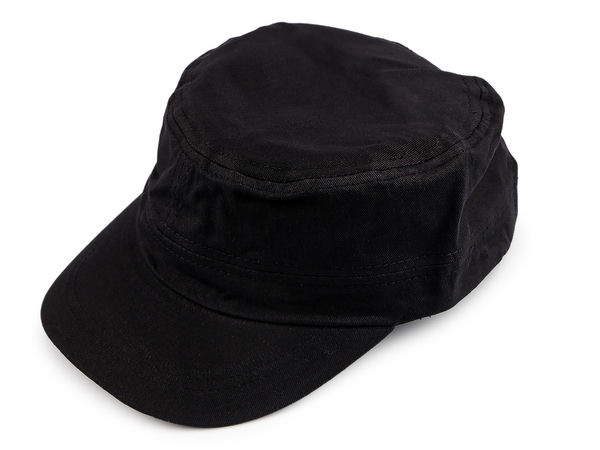 Premium Army-Style Cotton Cap - Adjustable Unisex Cadet Hat for Casual & Outdoor Wear