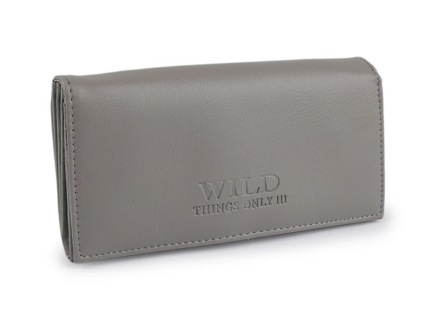 Elegant Women's Flap Clutch Wallet (10x19 cm) - Multi-Compartment Card & Coin Organizer