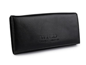 Elegant Women's Flap Clutch Wallet (10x19 cm) - Multi-Compartment Card & Coin Organizer
