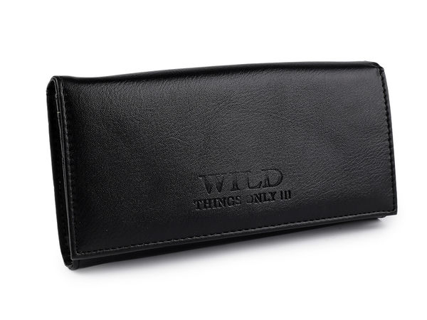 Elegant Women's Flap Clutch Wallet (10x19 cm) - Multi-Compartment Card & Coin Organizer