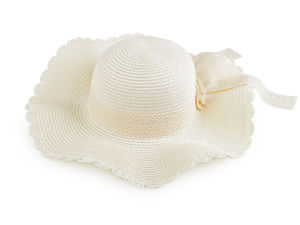 Women's Elegant Wide-Brim Straw Summer Hat - Premium Breathable Sun Hat