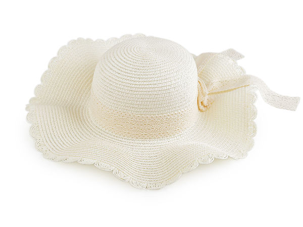 Women's Elegant Wide-Brim Straw Summer Hat - Premium Breathable Sun Hat