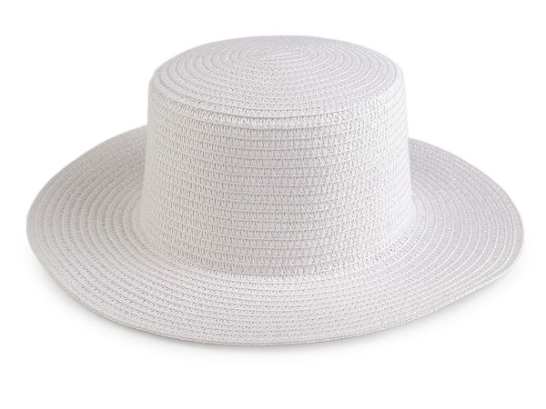 Women's Lightweight Straw Summer Sun Hat - Customizable DIY Design with Adjustable Fit