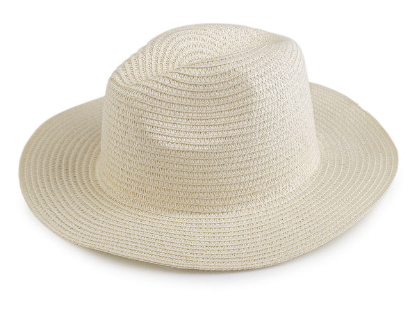 Unisex Paper Straw Summer Sun Hat – Customizable DIY Wide Brim Beach Hat with Adjustable Inner Sweatband