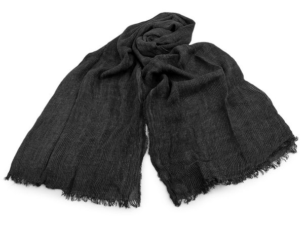 Premium Unisex Cotton Scarf and Shawl - All-Season Double-Sided Wrap with Fringes (70x195 cm)
