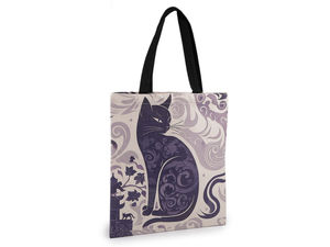 Premium Textile Tote Bag with Inner Lining and Double-Sided Motif (35x38 cm)