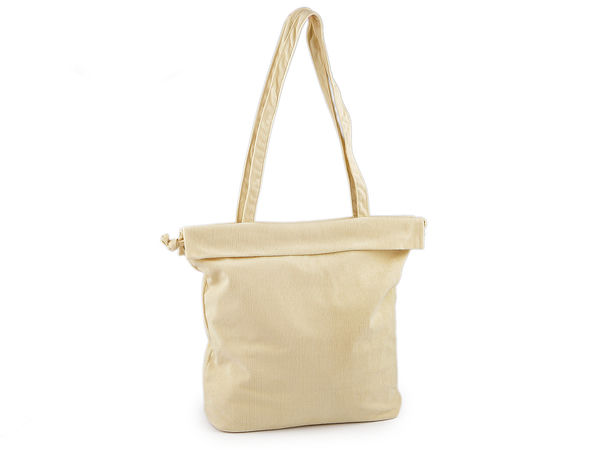 Premium Textile Drawstring Tote Bag with Protective Inner Lining (39x40 cm)