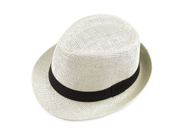 Unisex Classic Straw Summer Hat - Breathable Wide Brim Sun Protection Beach Fedora