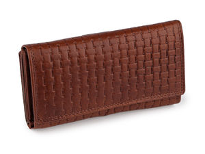 Women's Premium Genuine Leather Clutch Wallet (9.5 x 17 cm)