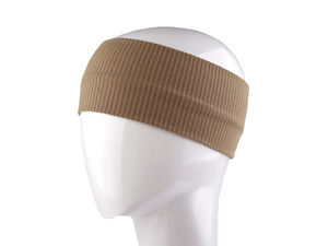 Women's Wide Ribbed Knit Headband - Elastic Double-Layer Ear Warmer