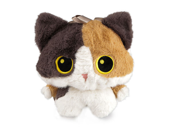 Children's Plush Cat Backpack - Soft Cute Animal Daypack for Girls & Toddlers