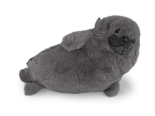 Children's Plush Seal Crossbody Bag for Kids & Girls