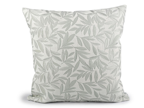 Leaf Pattern Decorative Cushion Cover 43x43 cm - Elegant Soft Pillowcases for Home & Living Room
