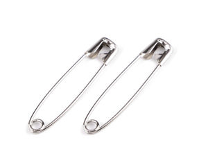 Premium Nickel-Plated Safety Pins - 38mm Durable Fasteners for Sewing, Quilting, Crafting, and DIY Brooch Making