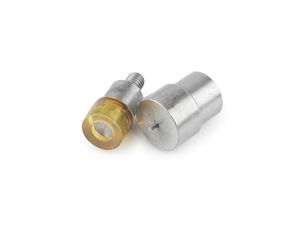 9mm Single Cap Rivet Setting Die Mold for Manual Hand Press Machines - Professional Grommet & Stud Tool (18.9mm Base)
