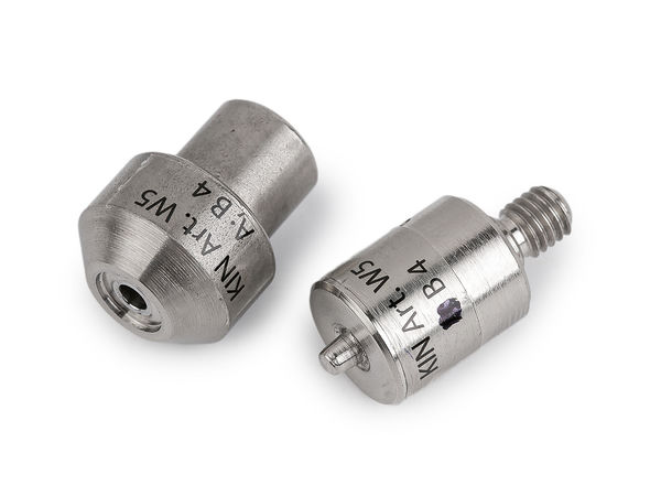 Professional 4mm Grommet Eyelet Setting Die Tool Set for Hand Press Machine - 2-Piece Metal Mold