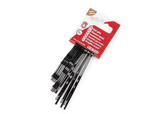 Premium Czech Steel Hairpins and Clips Set – 12-Piece Assorted Sizes (5cm, 6cm, 7cm) for All-Day Secure Hold