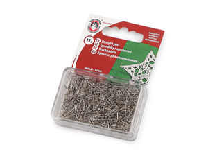 Premium Dressmakers Steel Pins - 10mm Ultra-Short Hobby & Patchwork Pins (Nickel)