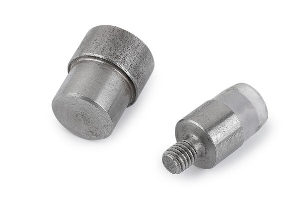 Double-Sided Hollow Rivet Setter Die Mold Set - Ø12mm (18.9mm Base) for Manual Hand Press