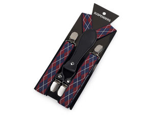 Classic Kids Y-Back Suspenders - Adjustable Elastic Braces with Secure Metal Clips