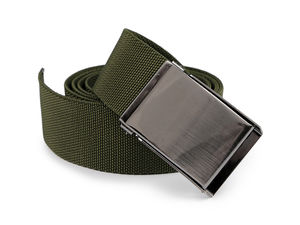 Premium Unisex Elastic Stretch Belt with Metal Quick-Release Buckle, 3.8cm Width
