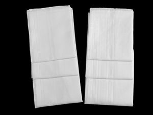 Premium 100% Cotton Men's Handkerchiefs - Soft & Durable Czech-Crafted Everyday Handkerchiefs