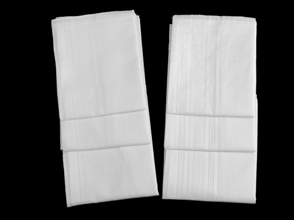 Premium 100% Cotton Men's Handkerchiefs - Soft & Durable Czech-Crafted Everyday Handkerchiefs