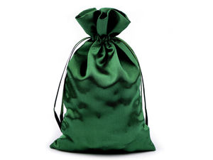 Premium Satin Gift Pouch (11x17 cm) - Elegant Drawstring Jewelry & Favor Bag