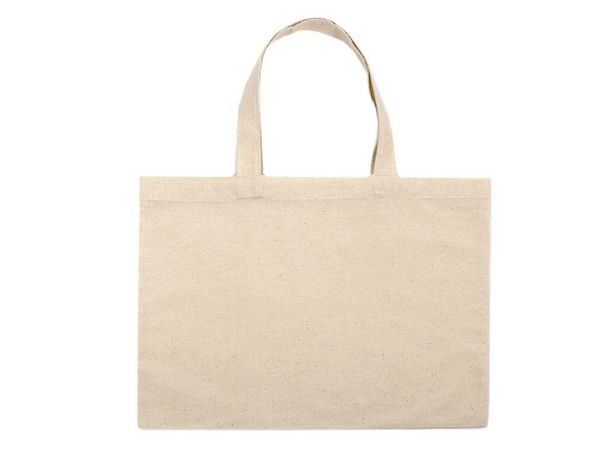 DIY Cotton Canvas Tote Bag for Painting, Embroidery & Fabric Crafting (38 x 30 cm) - Premium Blank Shoulder Bag
