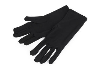 Elegant Women's Short Formal Gloves - Classic Soft-Touch Wrist Length Evening Gloves for Weddings, Proms, and Parties