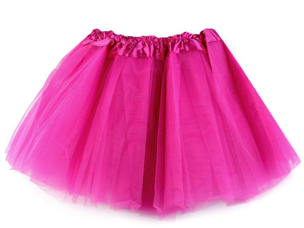 Girls' Stretchy 3-Layer Tulle Tutu Skirt - Premium Party & Dress-Up Costume Accessory